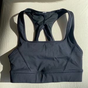 Lululemon black sports bra